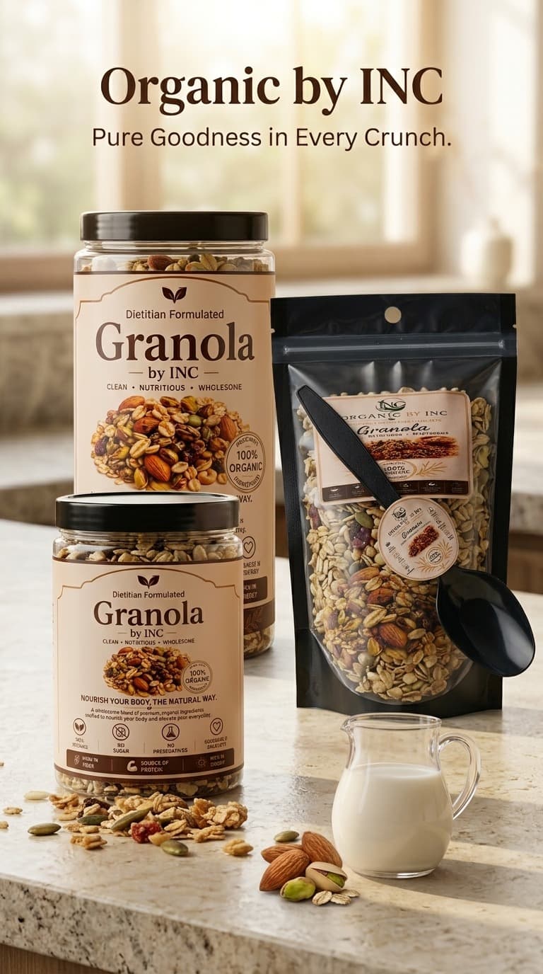 Organic by INC premium granola