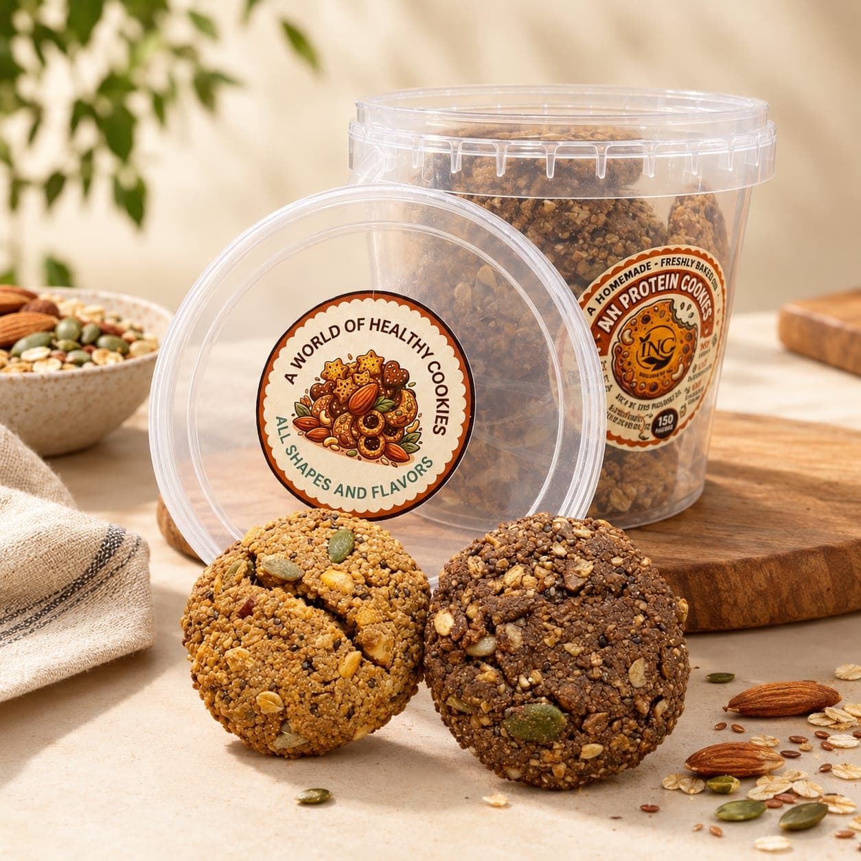 High Protein PCOS Friendly Cookies
